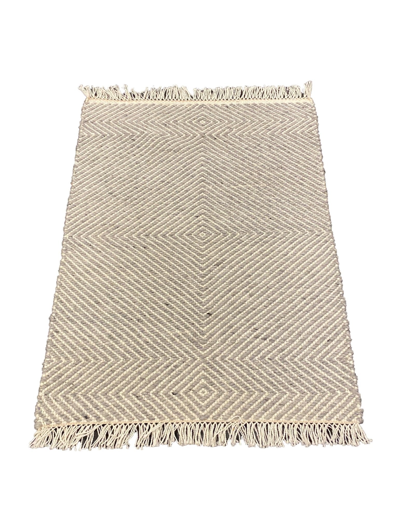 Artisan Paige Silver Modern Woven Rug - Rugs - Artisan - Atlanta Designer Rugs