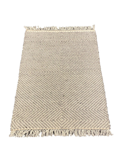 Artisan Paige Silver Modern Woven Rug - Rugs - Artisan - Atlanta Designer Rugs