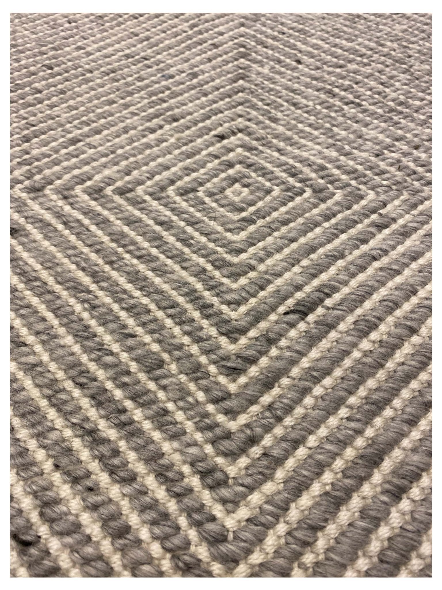 Artisan Paige Silver Modern Woven Rug - Rugs - Artisan - Atlanta Designer Rugs