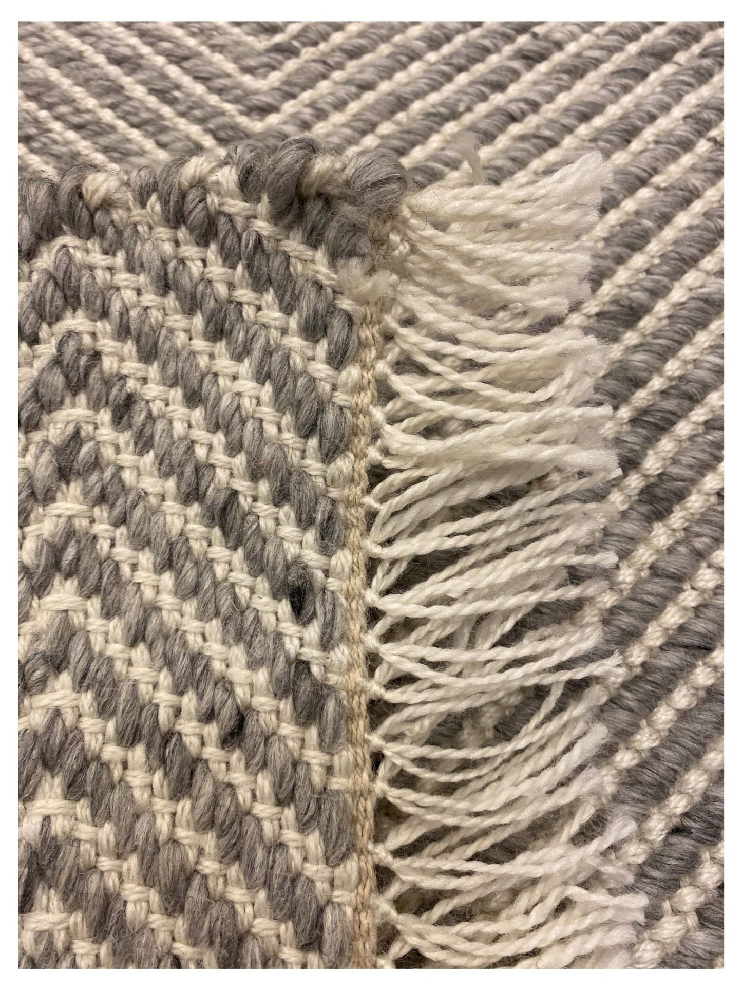 Artisan Paige Silver Modern Woven Rug - Rugs - Artisan - Atlanta Designer Rugs