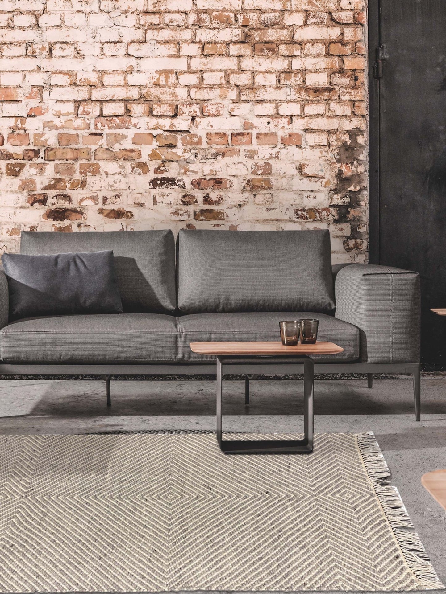 Artisan Paige Silver Modern Woven Rug - Rugs - Artisan - Atlanta Designer Rugs