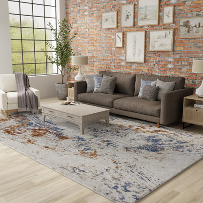 Feizy Gilmore  Ivory Rust Modern/Bohemian & Eclectic/Casual