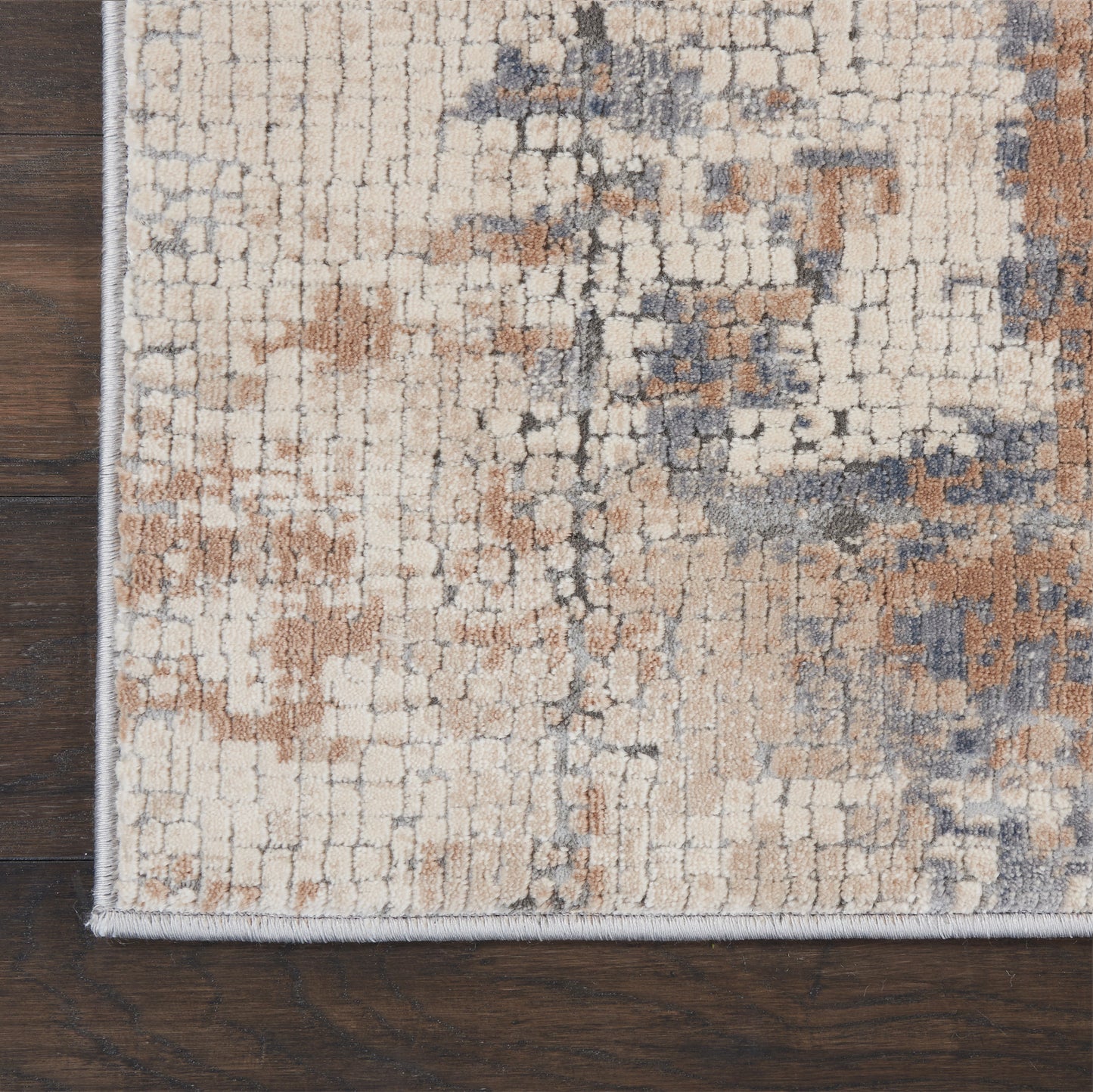 Nourison Home Rustic Textures  Beige Grey  Contemporary