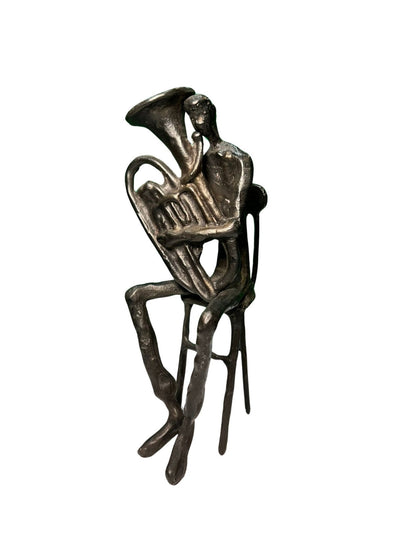 Eclectic Home Accent Abstract Bronze Tuba Seated Decor Furniture Rug - Accent - Eclectic Home - Atlanta Designer Rugs