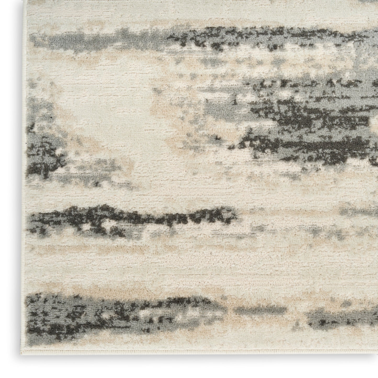 Nourison Home Serenity Home  Grey Multicolor  Contemporary