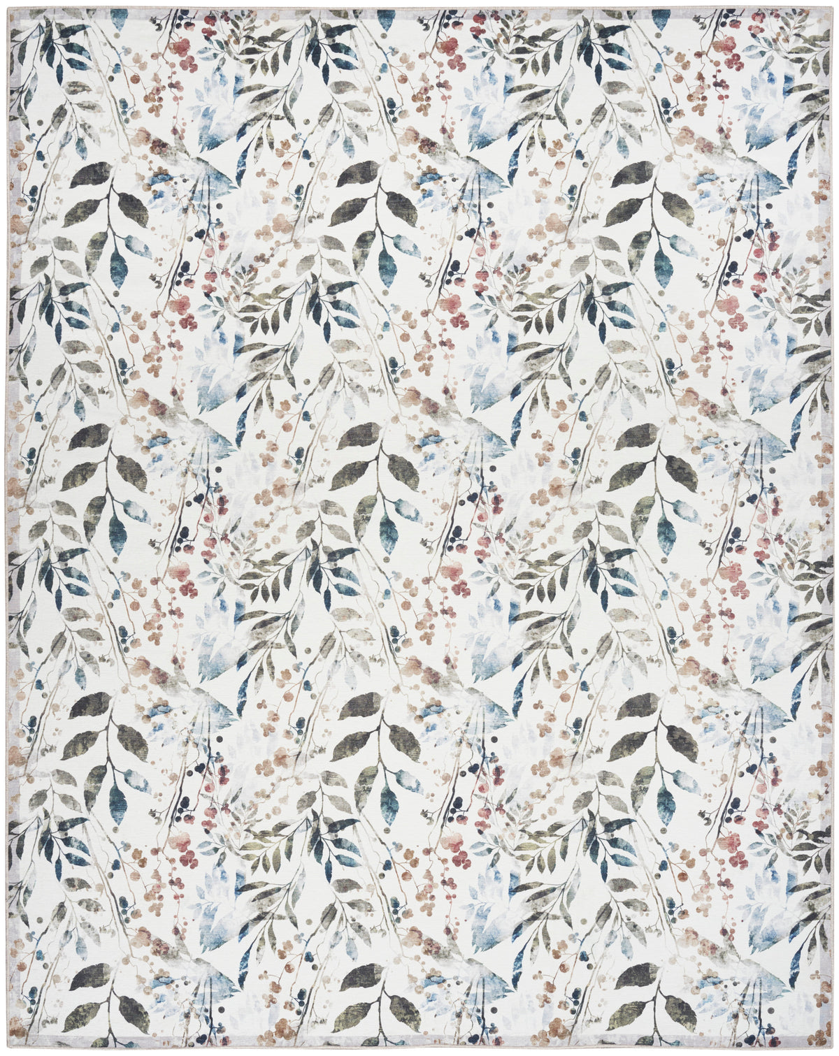 Nourison Home Nourison Washables  Ivory Multicolor  Traditional