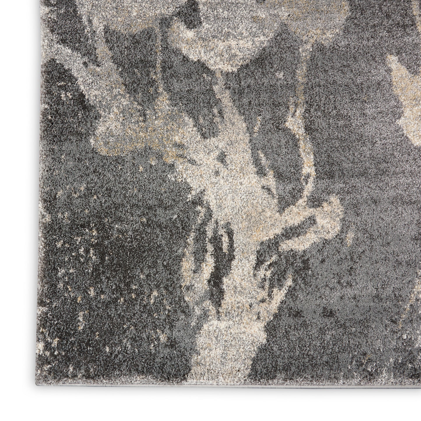 Nourison Home Fusion  Beige Grey  Contemporary