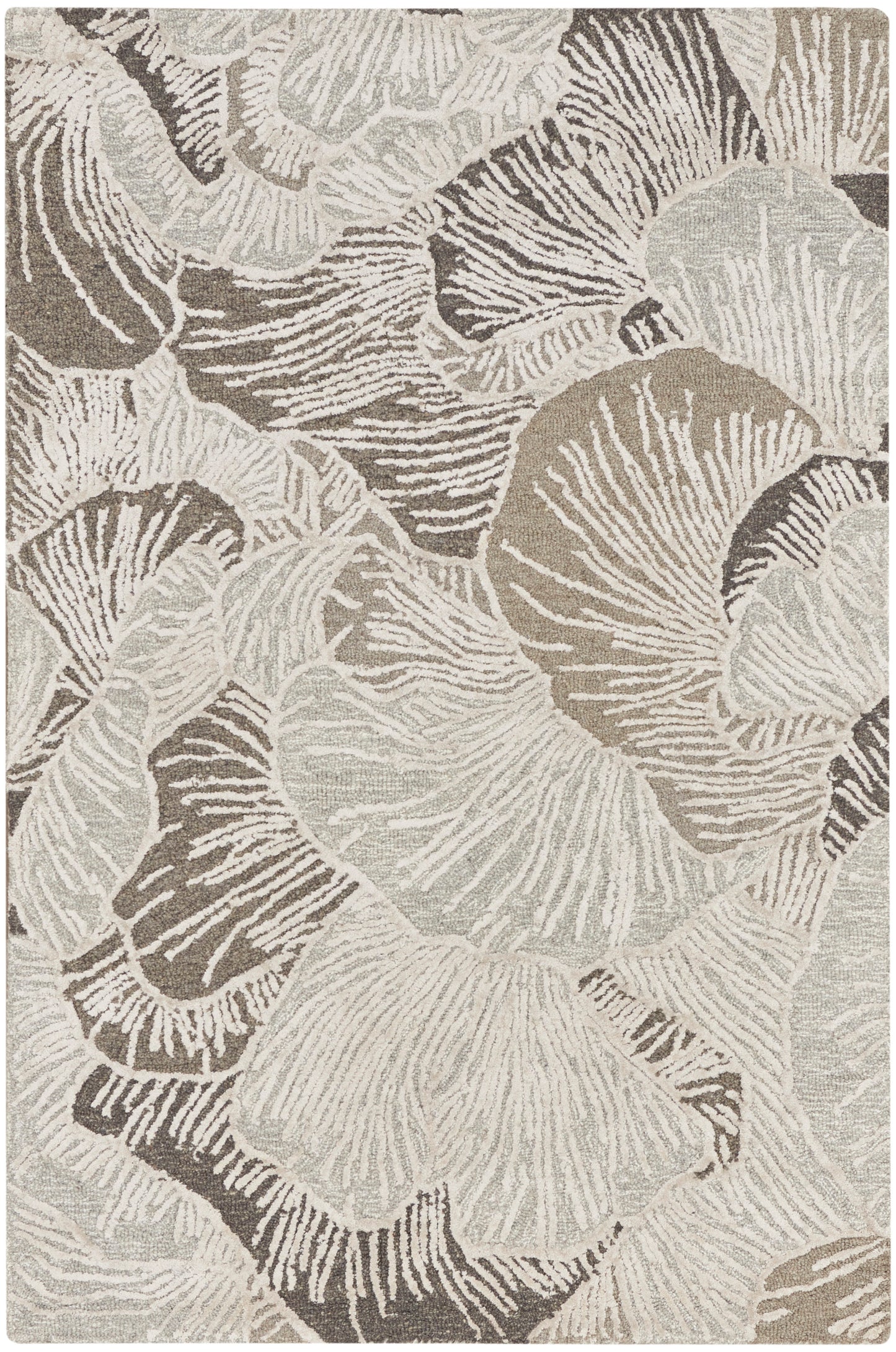 Nourison Home Avra AVR01 Grey Contemporary Hand Tufted Rug