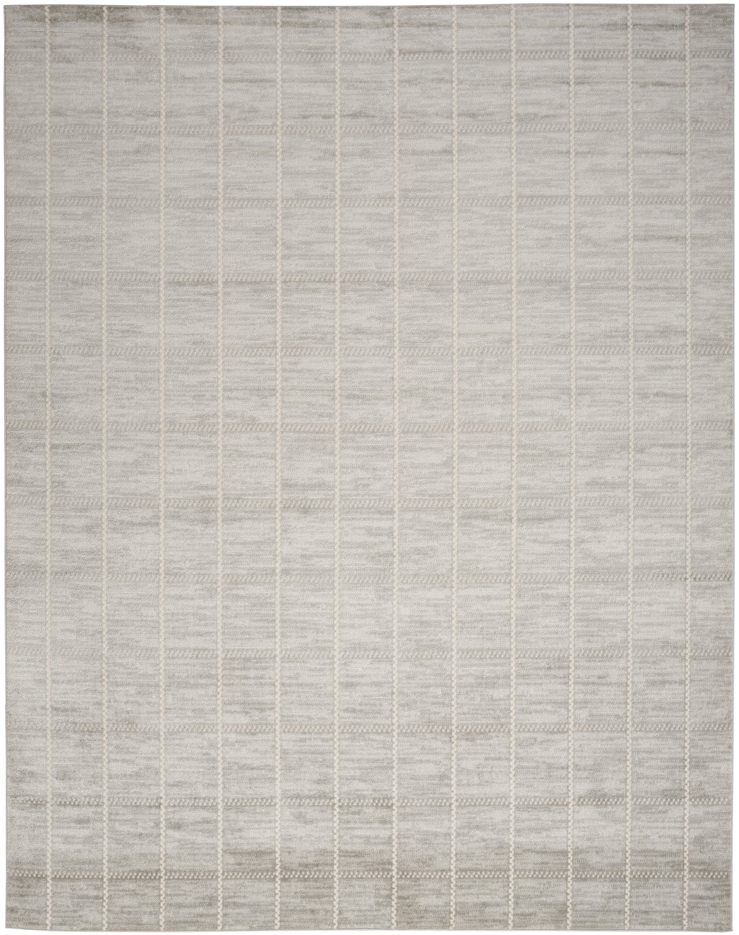 Nourison Home Serenity Home SRH05 Light Grey Contemporary Loom-woven Rug