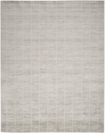 Nourison Home Serenity Home SRH05 Light Grey Contemporary Loom-woven Rug