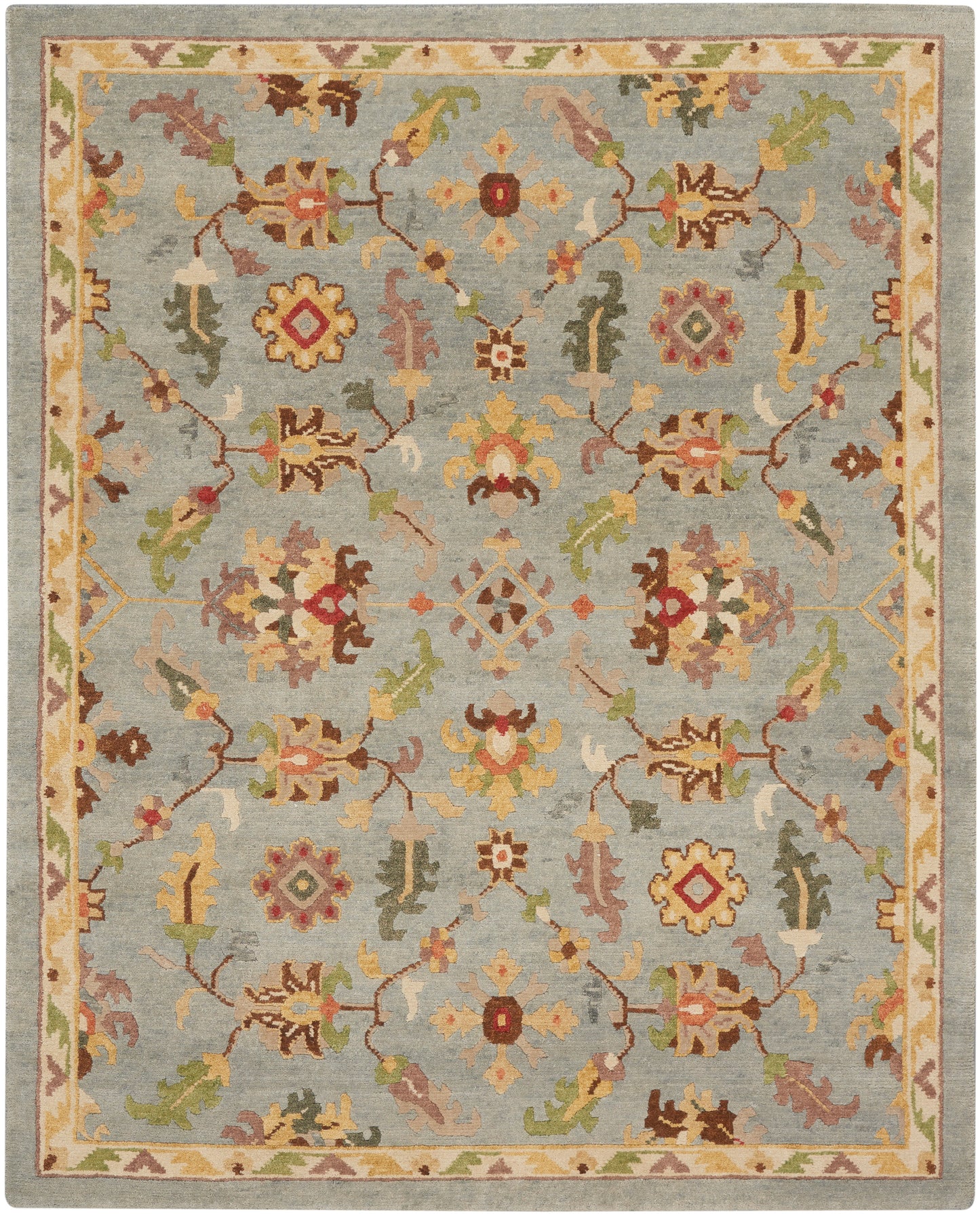Nourison Home Tahoe TA13 Seaglass Traditional Knotted Rug