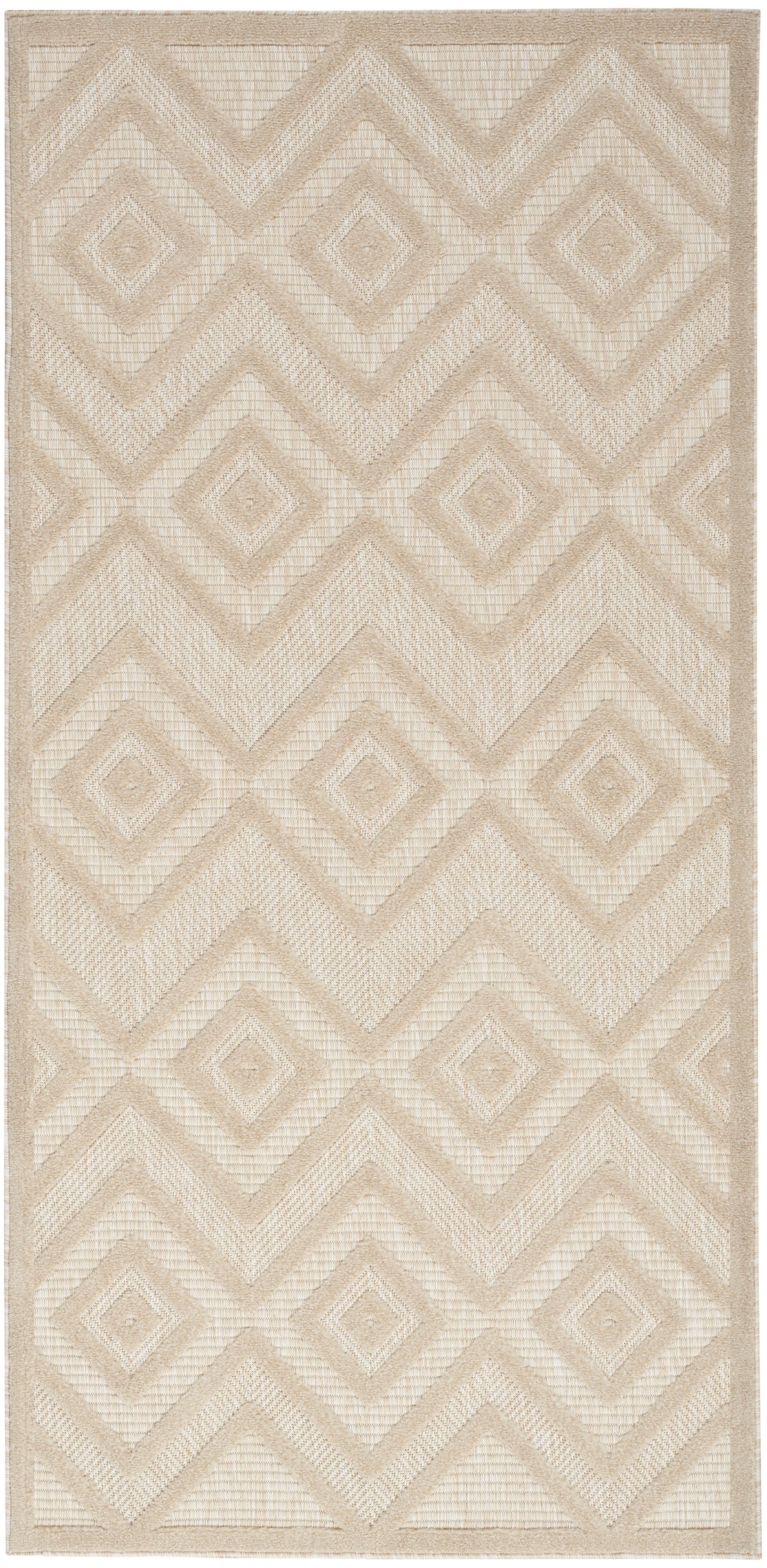 Nourison Home Versatile NRV01 Cream Contemporary Flat Weave Rug