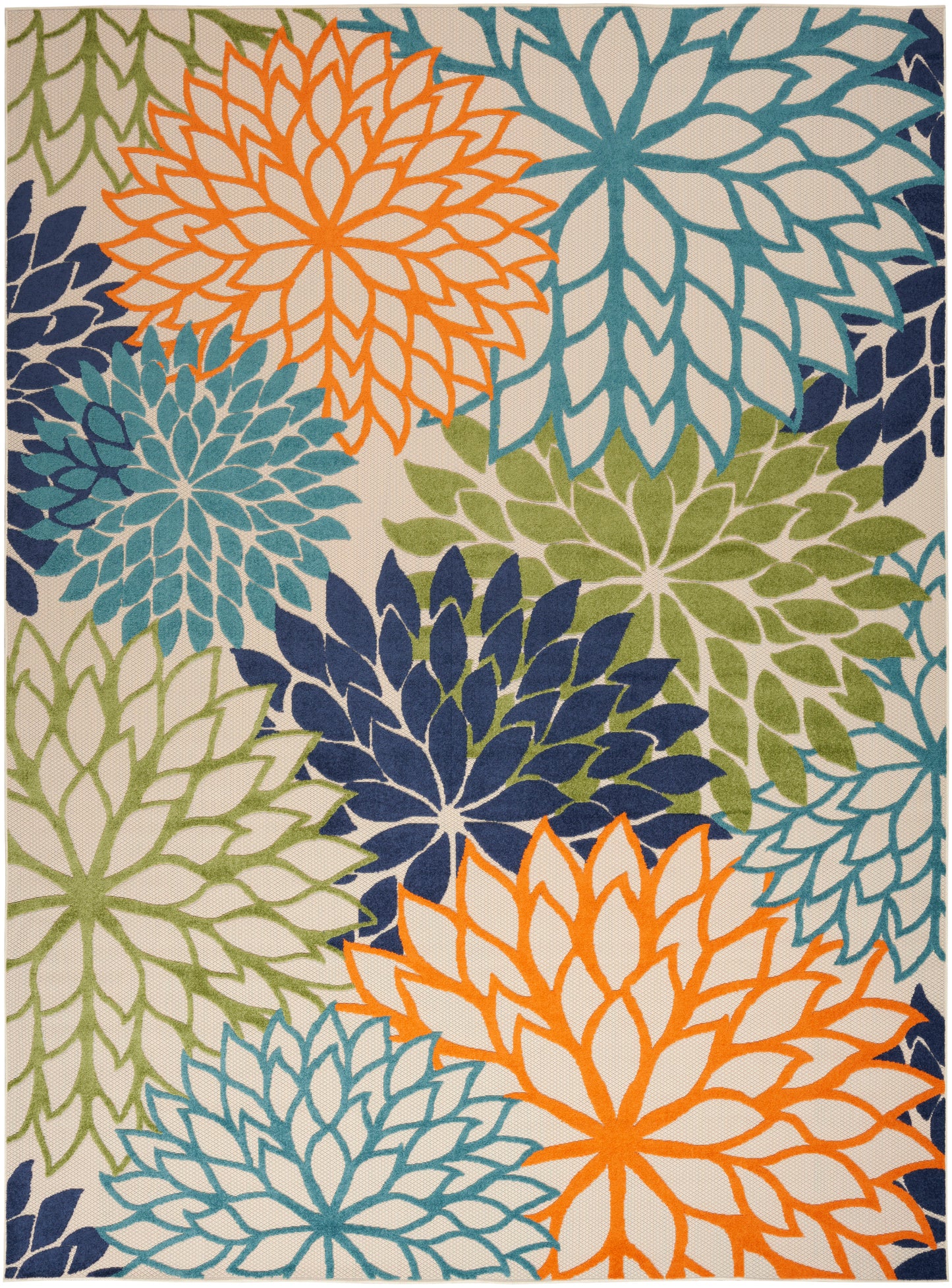 Nourison Home Aloha ALH05 Multicolor Contemporary Power-loomed Rugs