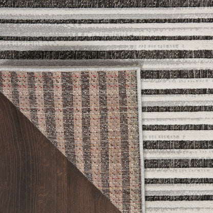 Nourison Home Key Largo  Dark Grey  Contemporary