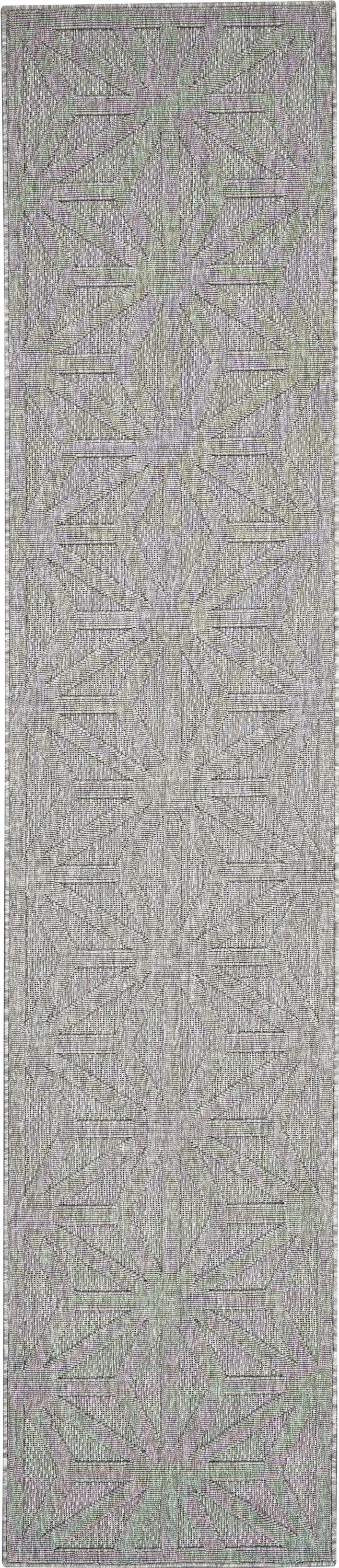 Nourison Home Cozumel CZM01 Light Grey Contemporary Power-loomed Rug