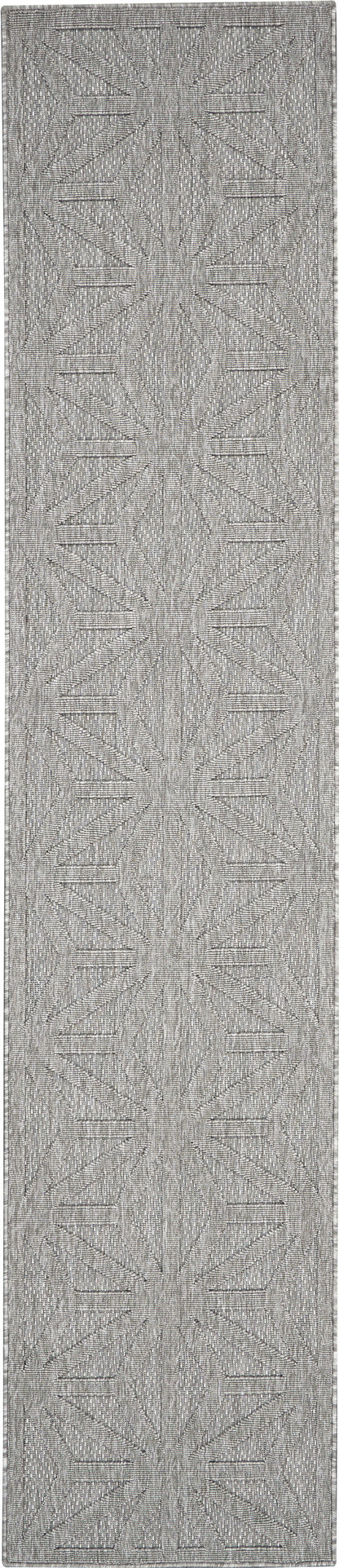 Nourison Home Cozumel CZM01 Light Grey Contemporary Power-loomed Rug