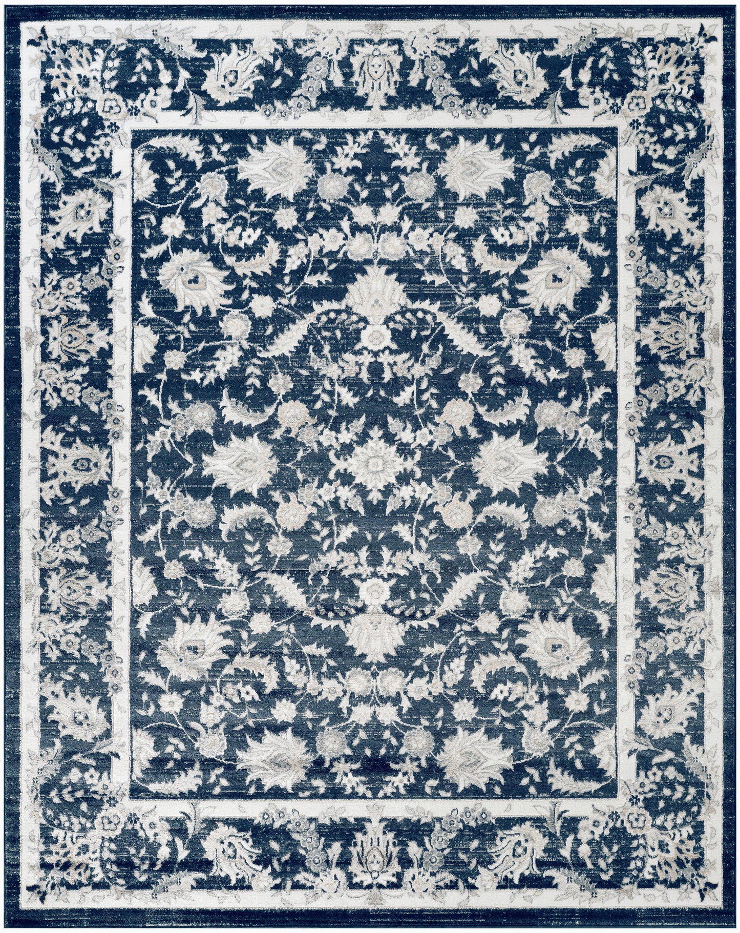Nourison Home Dekor  Slate Ivory  Traditional