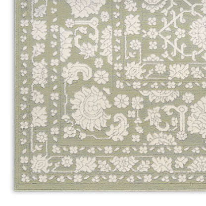 Nourison Home Grace  Sage  Traditional