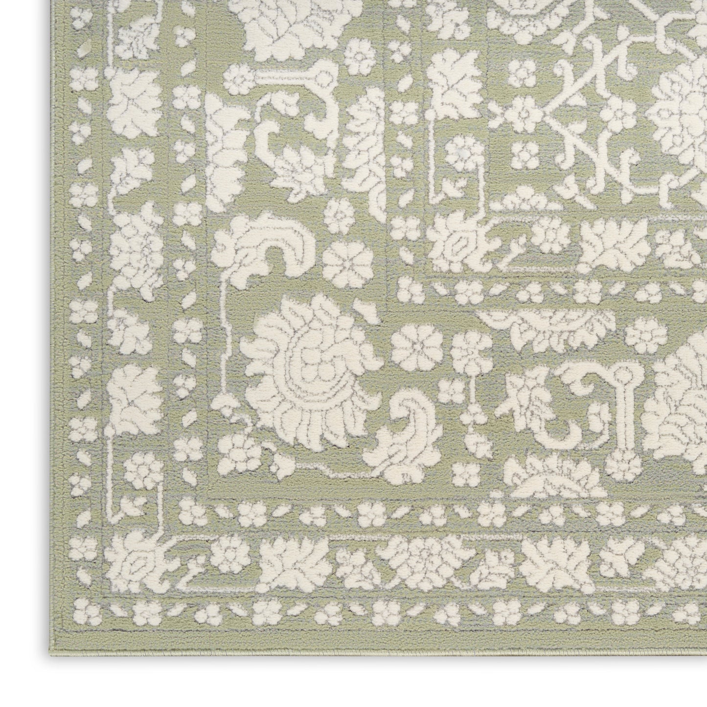 Nourison Home Grace  Sage  Traditional