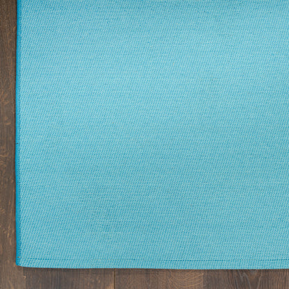 Nourison Home Color Splash  Blue Ivory  Contemporary