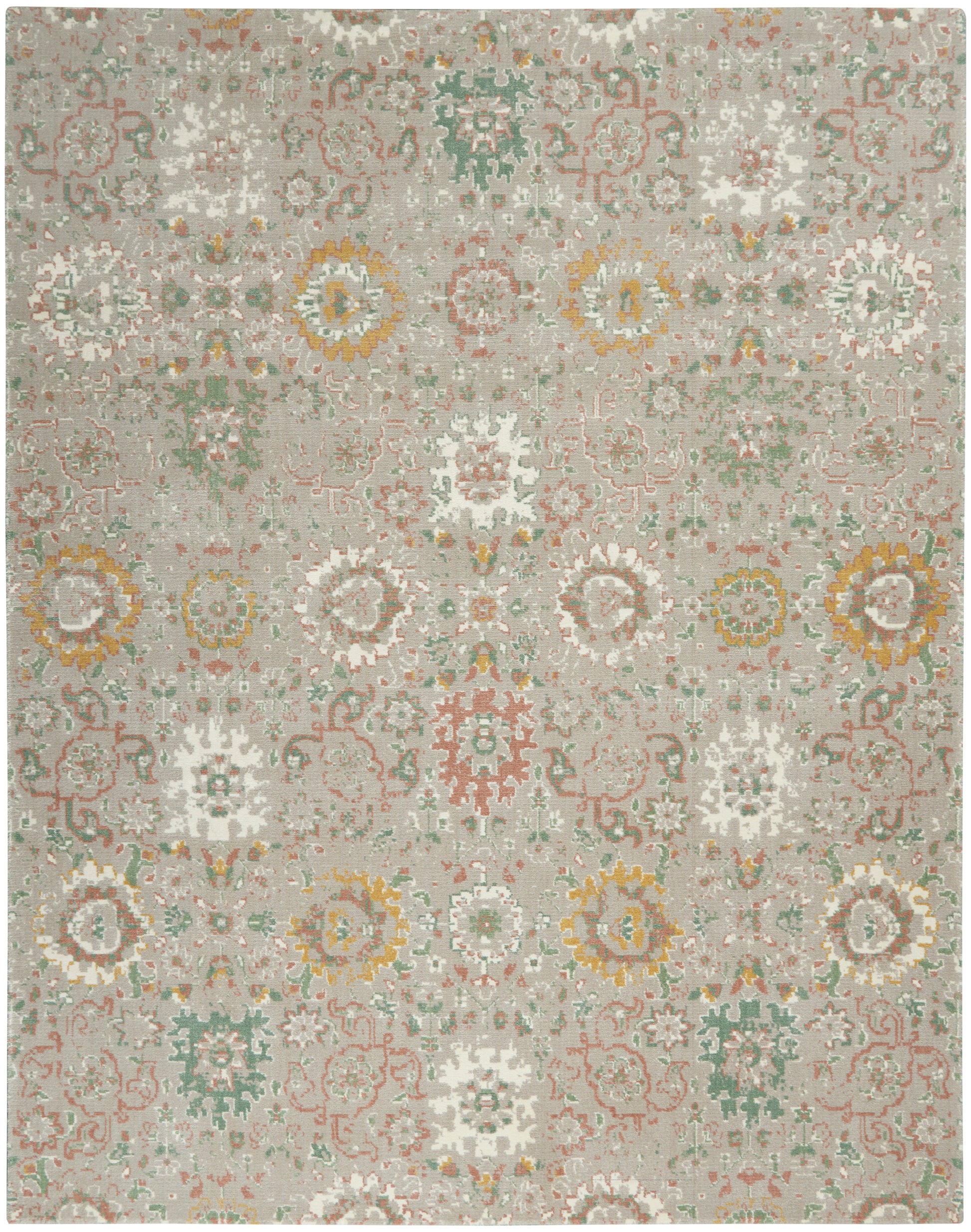 Nourison Home Twilight  Grey Multicolor  Transitional
