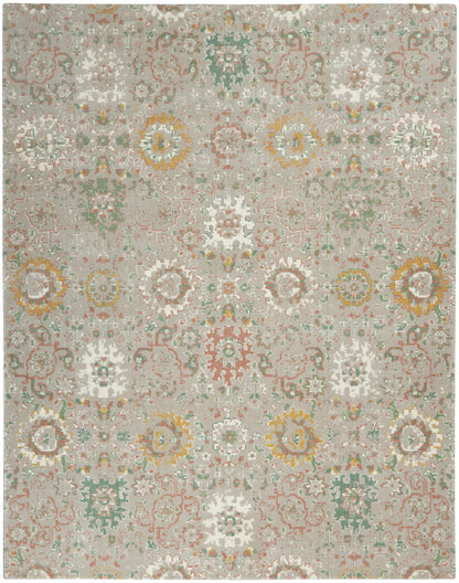 Nourison Home Twilight  Grey Multicolor  Transitional