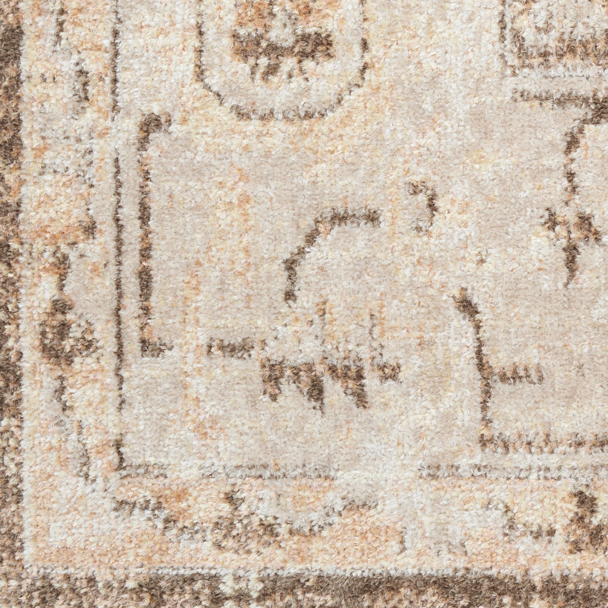 Nourison Home Astra Machine Washable  Beige  Traditional