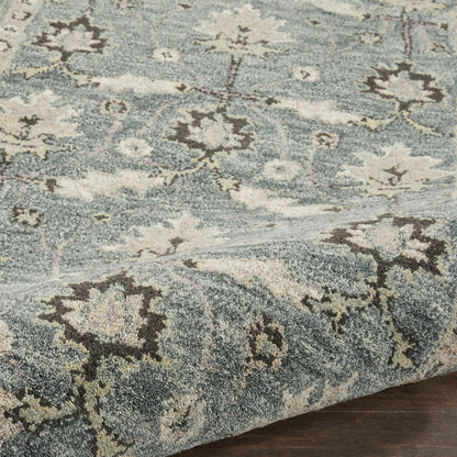 Nourison Home Jazmine  Seafoam  Traditional