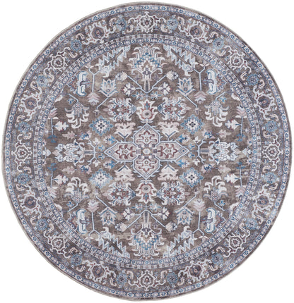 Nourison Home New Concept Washables SR104 Olive Ivory Traditional Machine Woven Rug