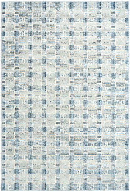 Nourison Home Nordic NRC14 Blue Contemporary Power-loomed Rug