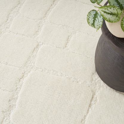 Nourison Home Blanco  Ivory  Contemporary