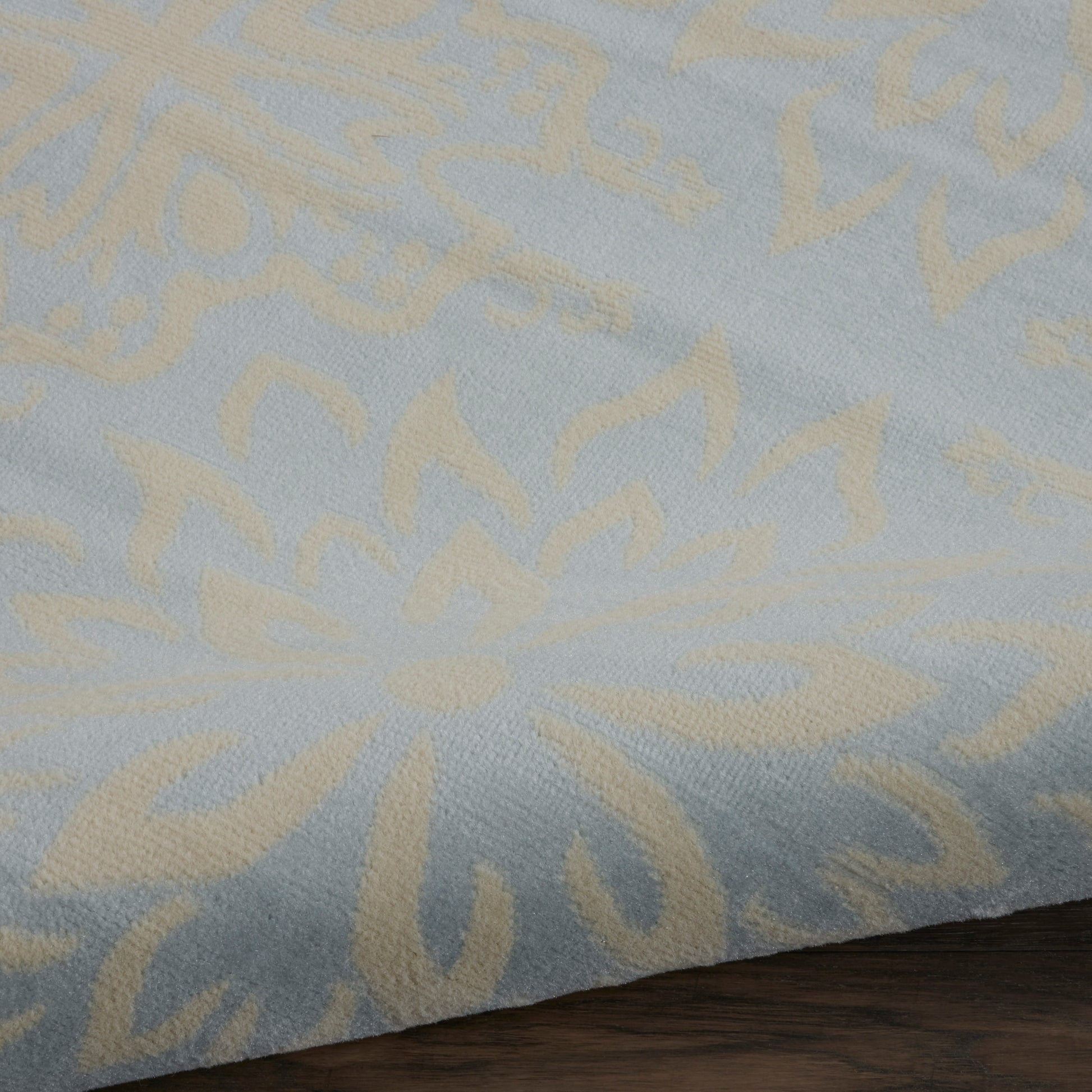 Nourison Home Jubilant  Ivory Light Blue  Transitional