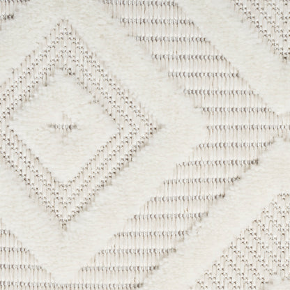 Nourison Home Versatile  Ivory White  Contemporary