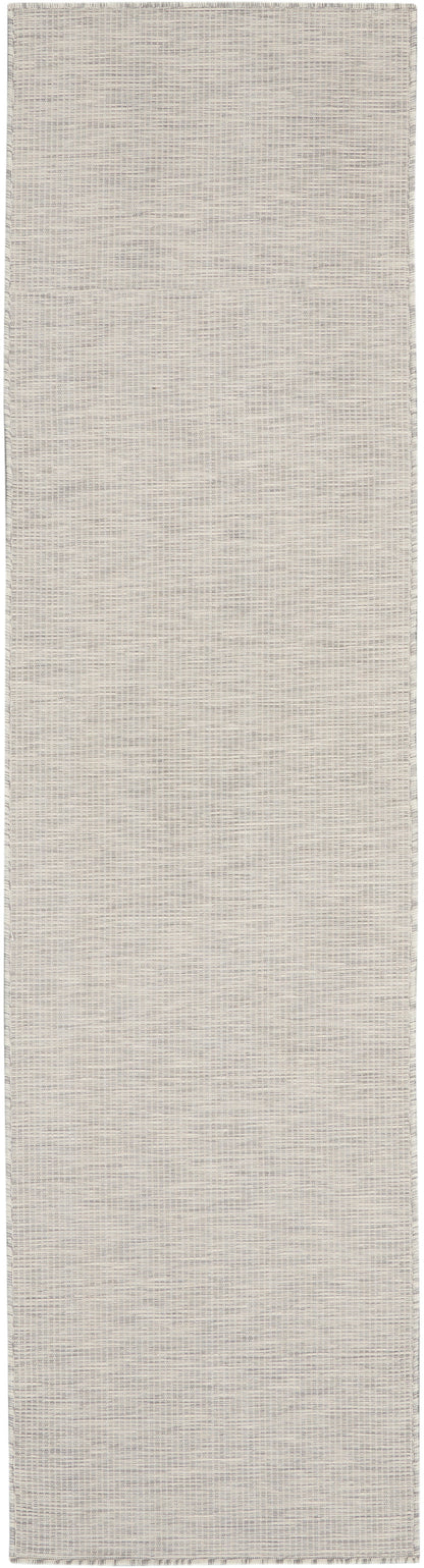 Nourison Home Positano POS01 Light Grey Contemporary Power-loomed Rug