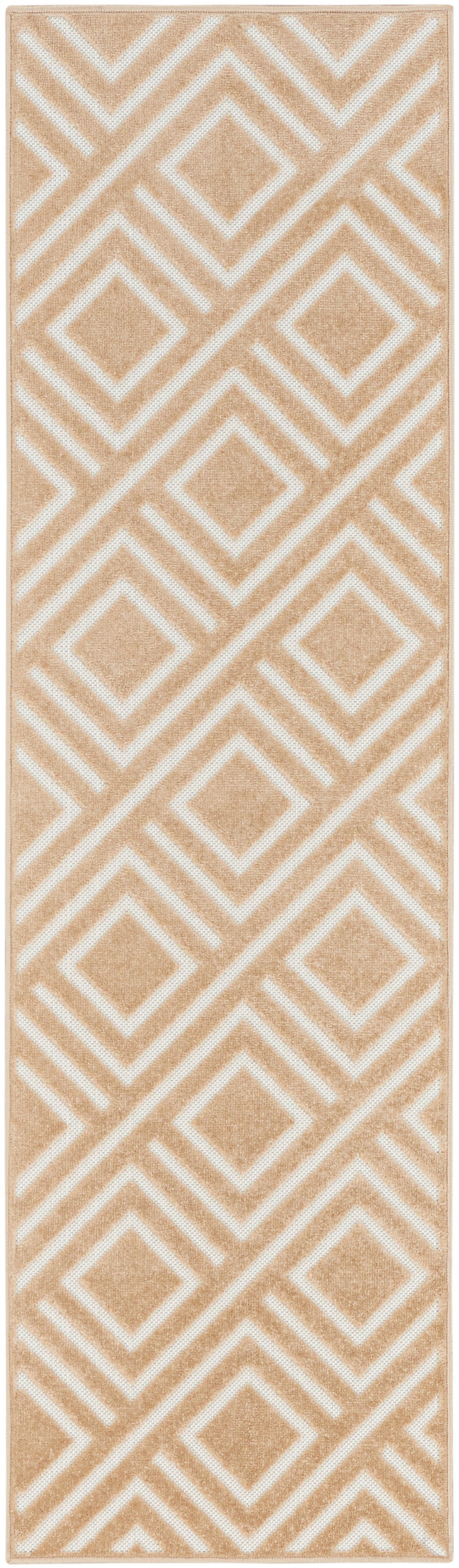 Nourison Home Care Free CAF03 Taupe Contemporary Loom-woven Rug