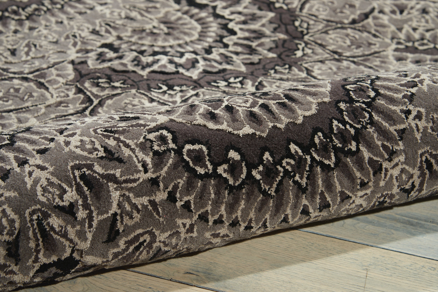 Nourison Home Nourison 2000  Black Grey  Traditional