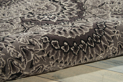 Nourison Home Nourison 2000  Black Grey  Traditional