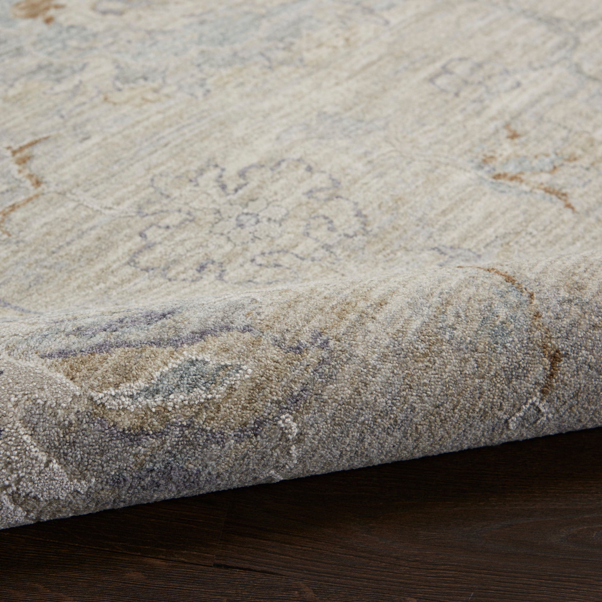 Nourison Home Infinite  Light Grey  Traditional