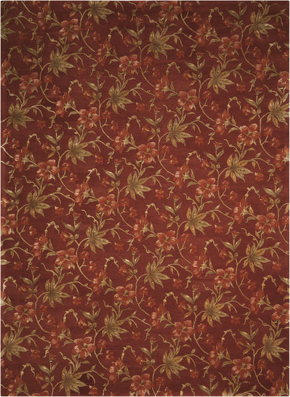 Nourison Home Modern Elegance  Brick  Transitional
