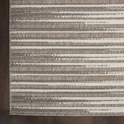 Nourison Home Key Largo  Light Grey  Contemporary