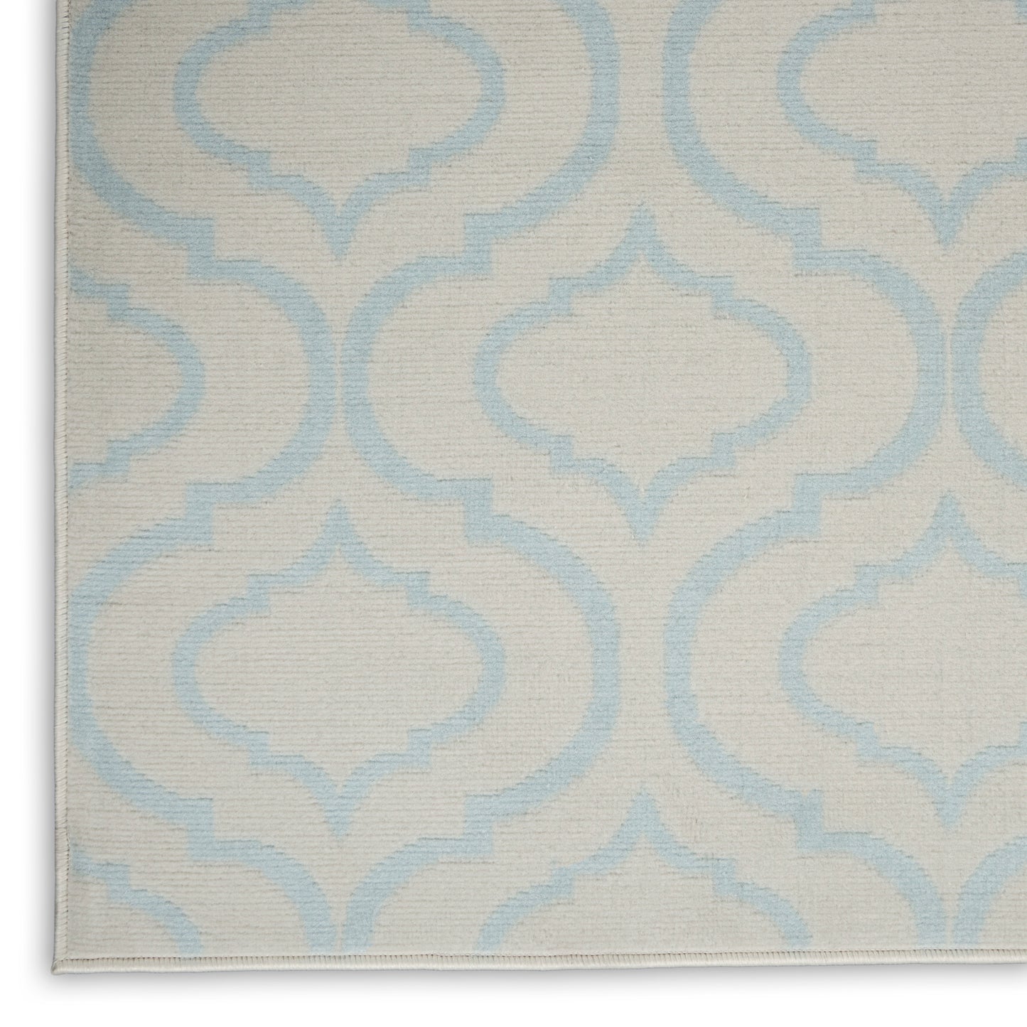 Nourison Home Jubilant  Ivory Blue  Transitional