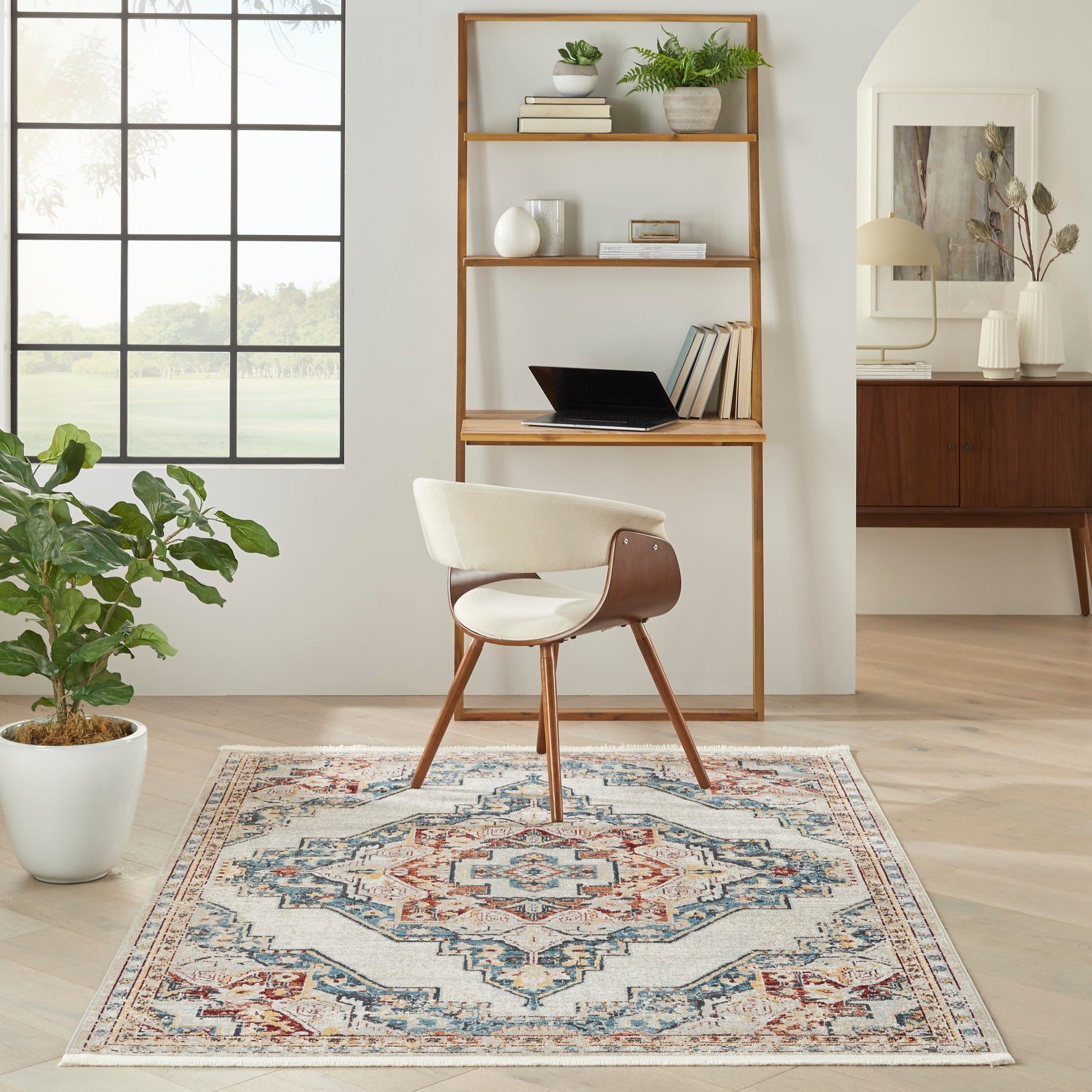 Nourison Home Carina  Multicolor  Transitional