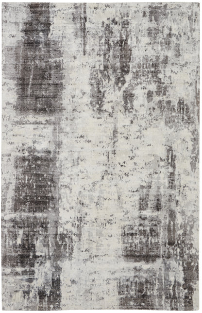 Nourison Home Safari Dreams KI372 Ivory Grey Contemporary Loomed Rug