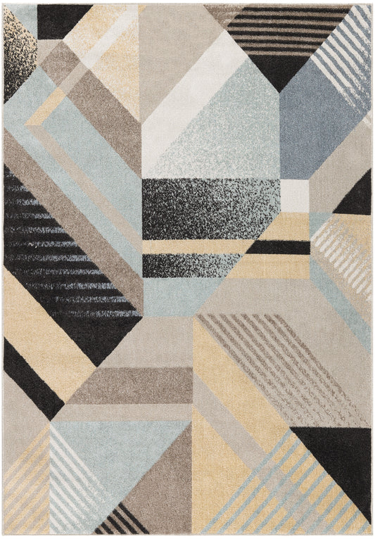 Nourison Home Washable Decor  Blue Multicolor  Contemporary