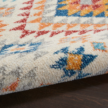 Nourison Home Passion  Ivory Multicolor  Transitional