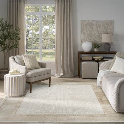 Nourison Home Dekor  Ivory Beige  Contemporary