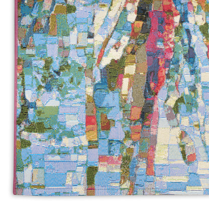 Nourison Home Color Splash  Multicolor  Contemporary