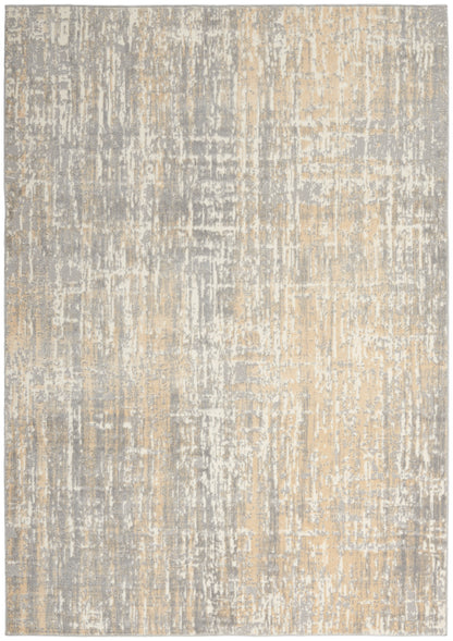 Calvin Klein CK005 Enchanting ECH04 Grey Beige Contemporary Power-loomed Rug
