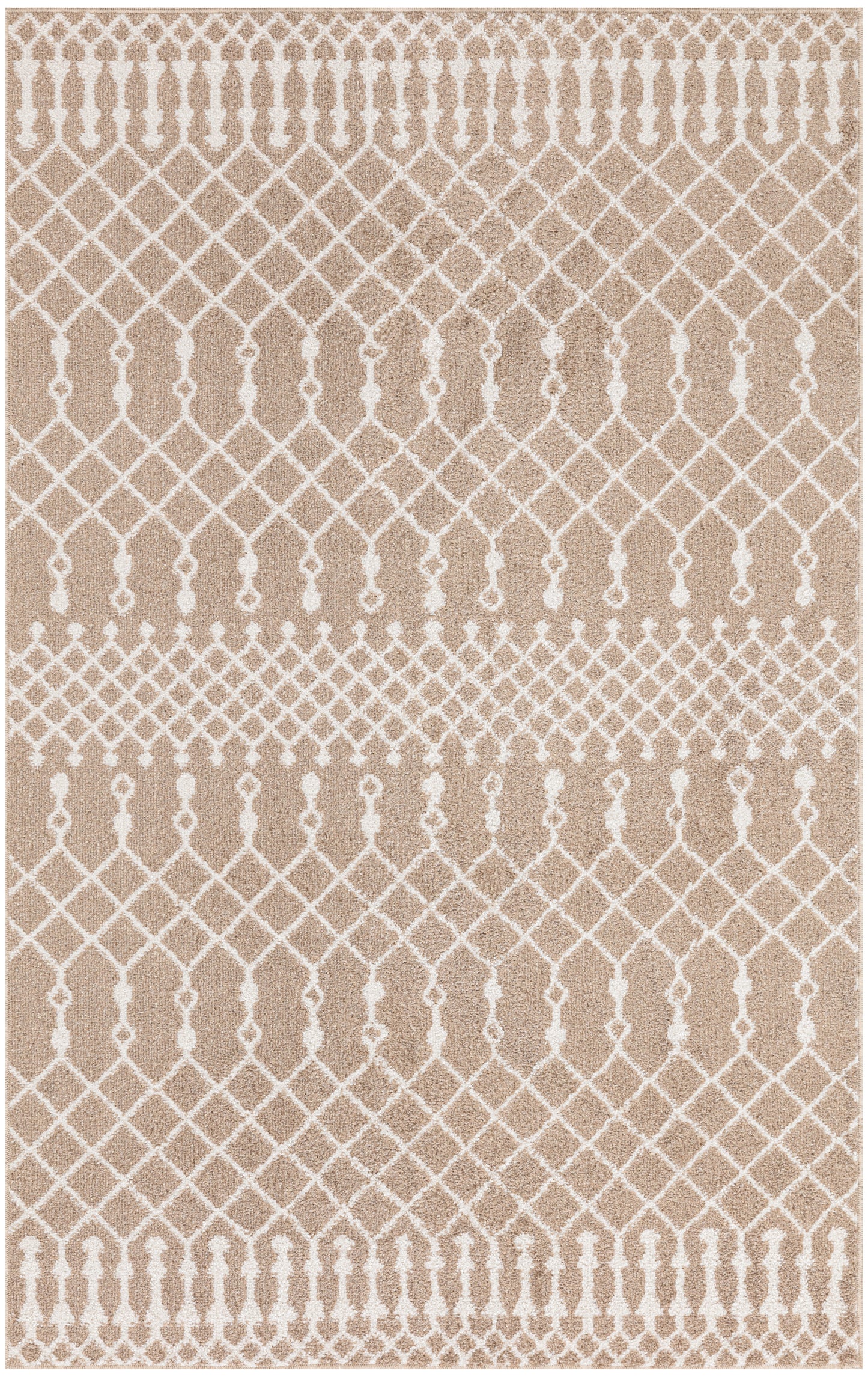 Nourison Home Astra Machine Washable ASW10 Taupe Transitional Power-loomed Rug