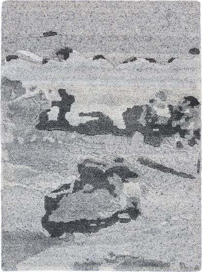 Nourison Home Divine DIV07 Smoke Contemporary Hand Knotted Rug